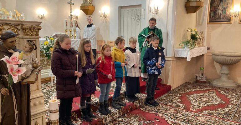 Představené dětí k prvnímu svatému přijímání - 4.2.2024